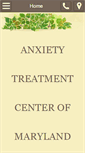 Mobile Screenshot of anxietymaryland.com